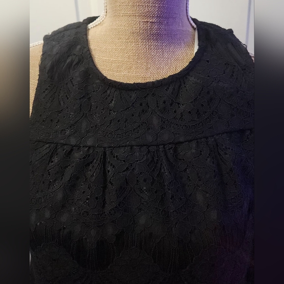 Speechless Black Lace Mini Dress Size S NWT - Picture 3 of 8